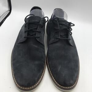 Bostonian Commonwealth Mens SZ 11  Plain Oxford Shoe Blue 16501 No Insoles  Blue